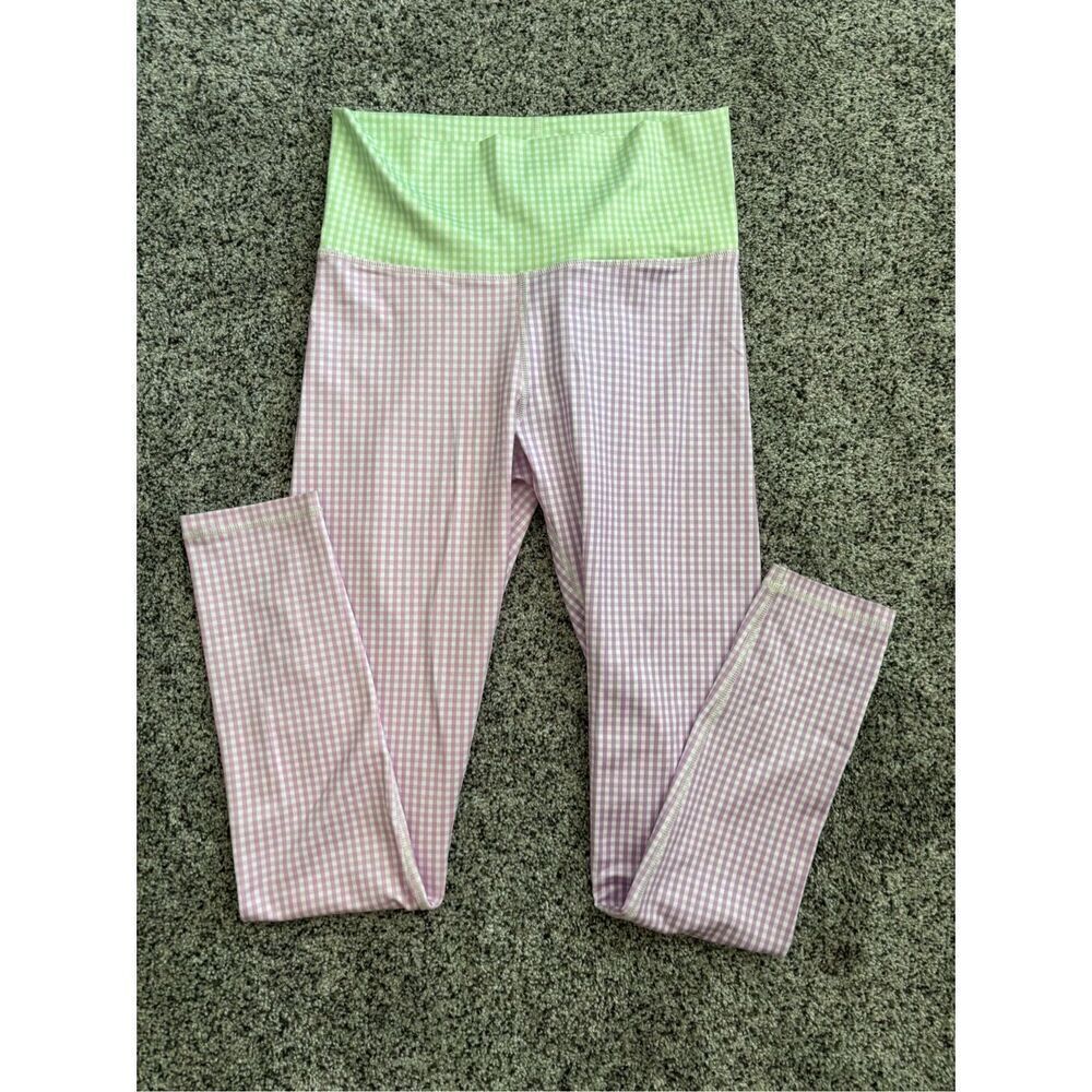 ❤️Terez Women’s Gingham High Waist Leggings NWOT